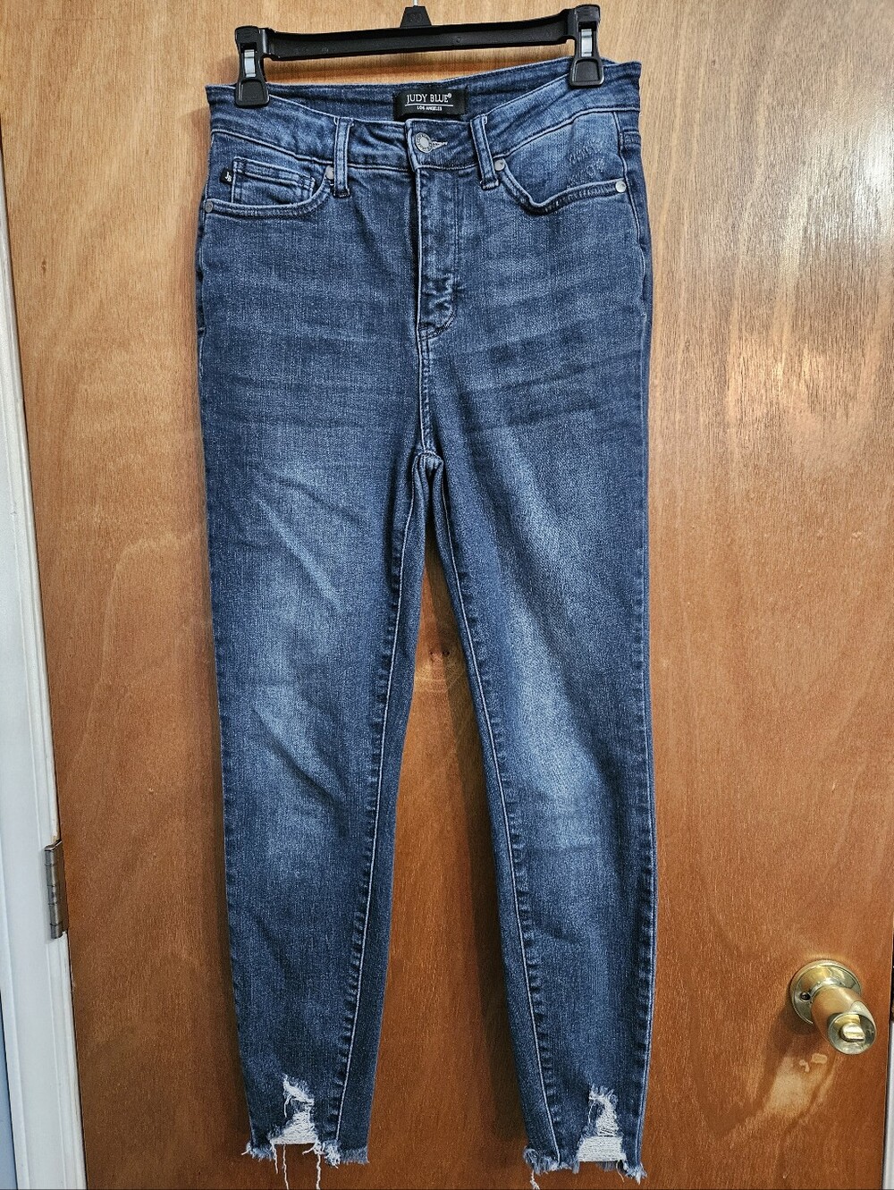Judy Blue Skinny Jeans 5/27 Blue Med Wash Mid Rise